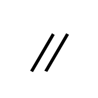 GD&T Symbol parallelism