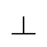 GD&T Symbol perpendicularity