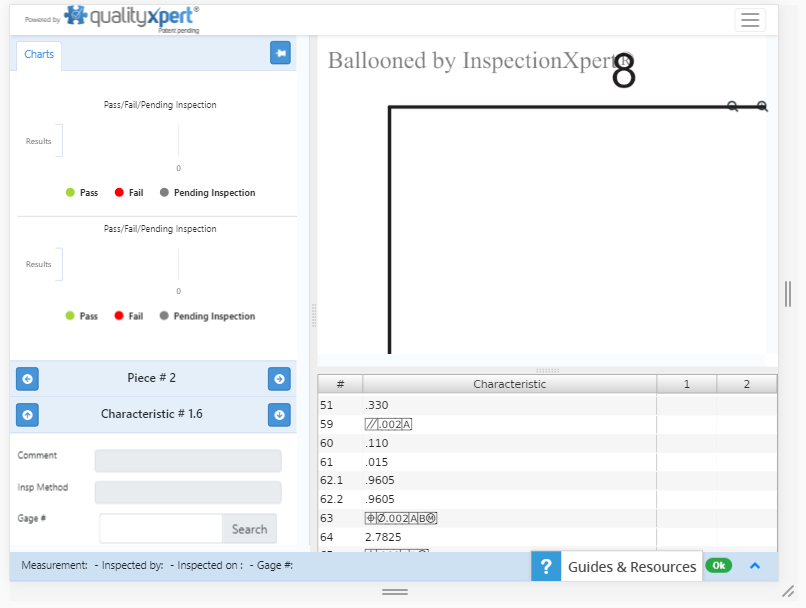 improved display for QualityXpert