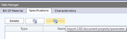 Import BOM-BOS data directly from CATIA file properties 1