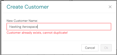 create customer
