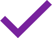 Purple checkmark