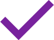 purple check mark